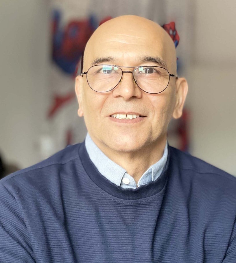 Portret van Atef Shani